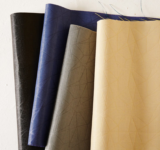 PVC-free, plant-based, textile, Biobased Xorel, wallcovering, fabric, upholstery, wall panels, antibacterial, Carnegie Fabrics, Xorel Between the Lines,