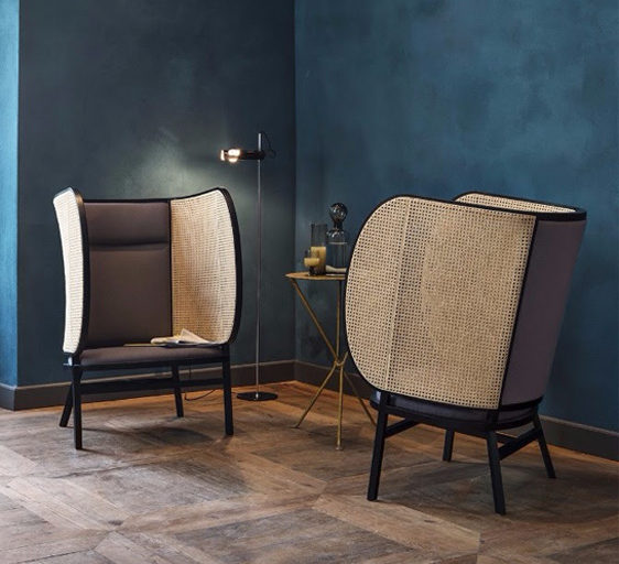 Hideout lounge chair, Gebrüder Thonet, Vienna, seating, armchair, hospitality, office, contract,