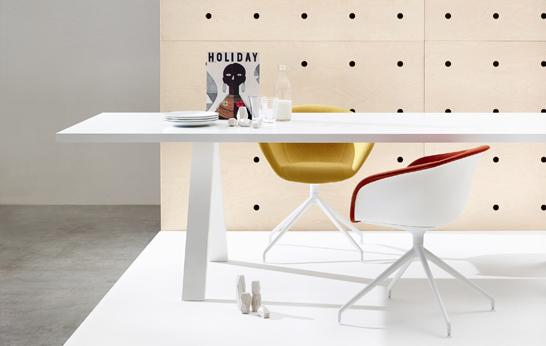 office, desk, table, conference table, meeting table, Arper, Cross, Fattorini+Rizzini+Partners
