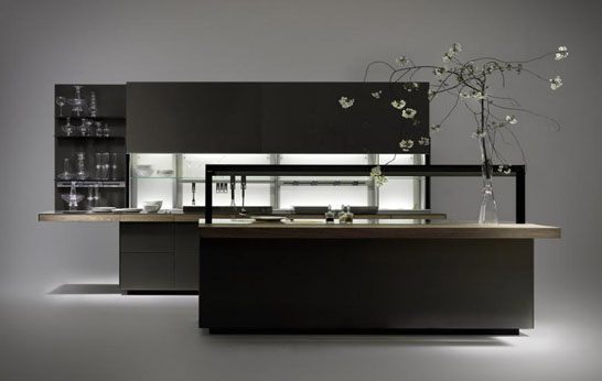 kitchen, Valcucine, storage, Genius Loci, drawers,