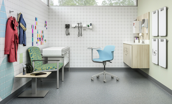 Steelcase Health Node with ShareSurface