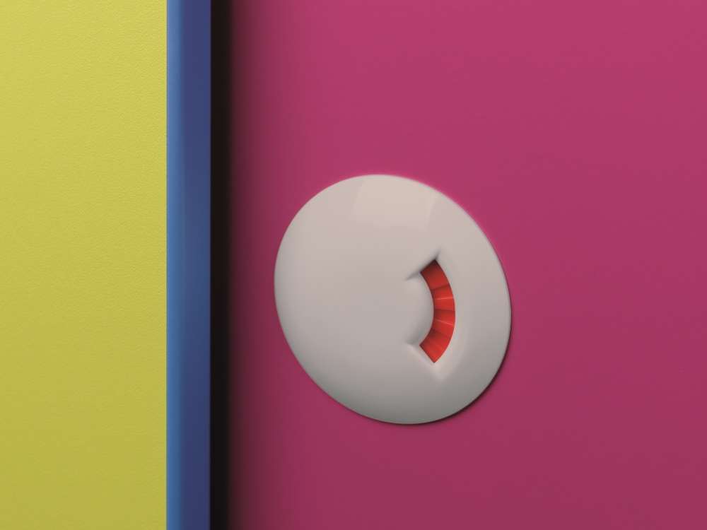 Venesta Washroom: Cool Bathrooms For Cool Kids 5274-genesis-primary-school-toilet-cubicles-indicator-bolt-detail