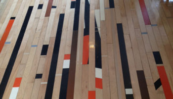 Reclaimed Gym Flooring From Pioneer Millworks