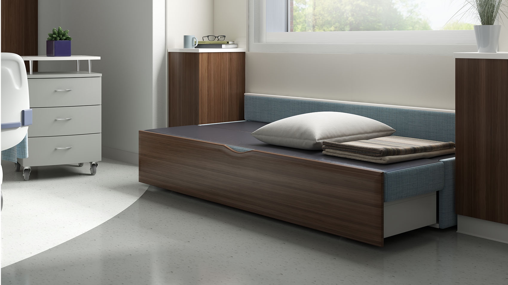 Whisper Sleepover Bench by Carolina Business Furniture CAR_Whisper_Sleepover_wr_02