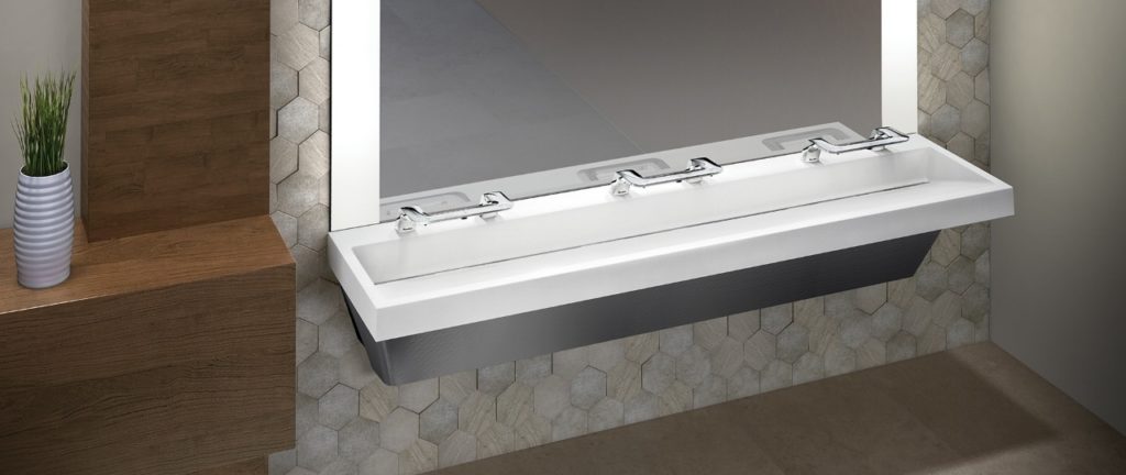 NeoCon 2017: Verge with WashBar Technology by Bradley Corporation NeoCon 2017: Verge with WashBar Technology by Bradley Corporation