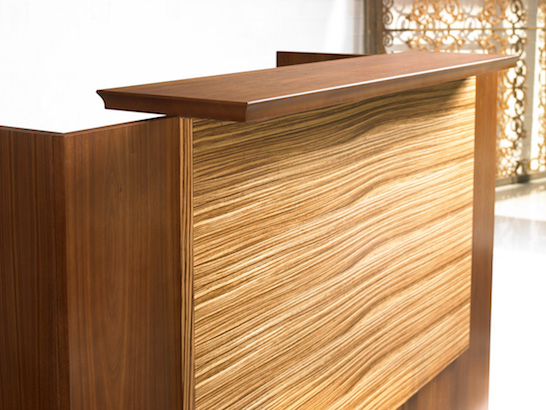 Central Park Reception Desk by DARRAN Furniture