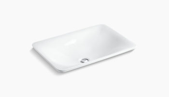 Sartorial Paisley Rectangle Wading Pool Sink by Kohler