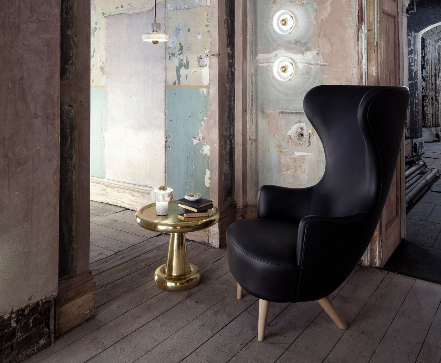 Tom Dixon's Take on The Wingback Chair