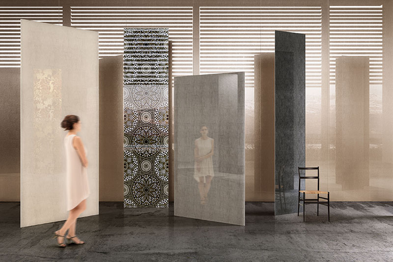 Cersaie 2017: Vetrite by SICIS Cersaie 2017: Vetrite by SICIS