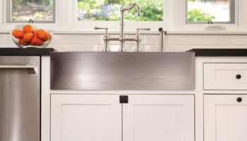 Lenova's Drawer-Depth Apron-Style Front Sinks