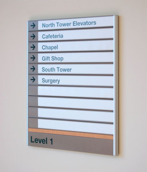 Accord 15 Modular Signage by Apco