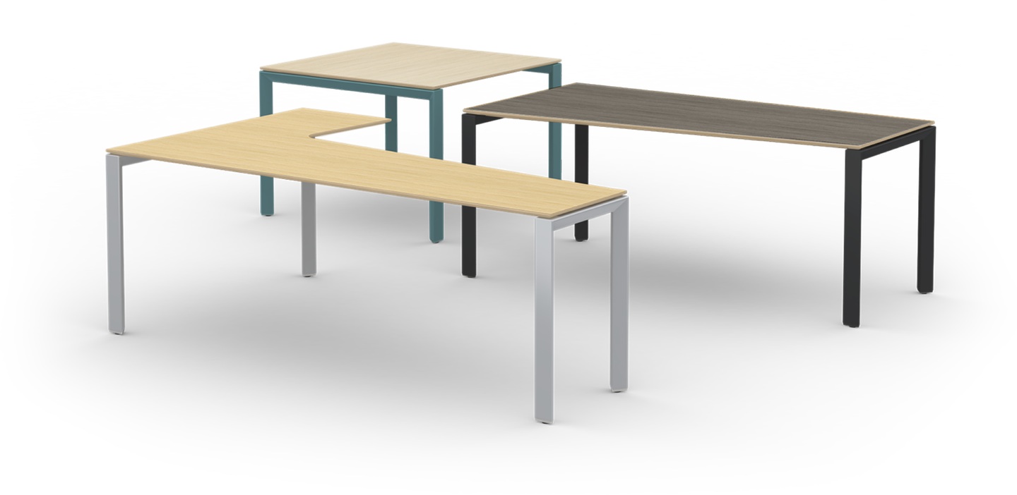 Miro is a Slim, Sleek Desking Solution