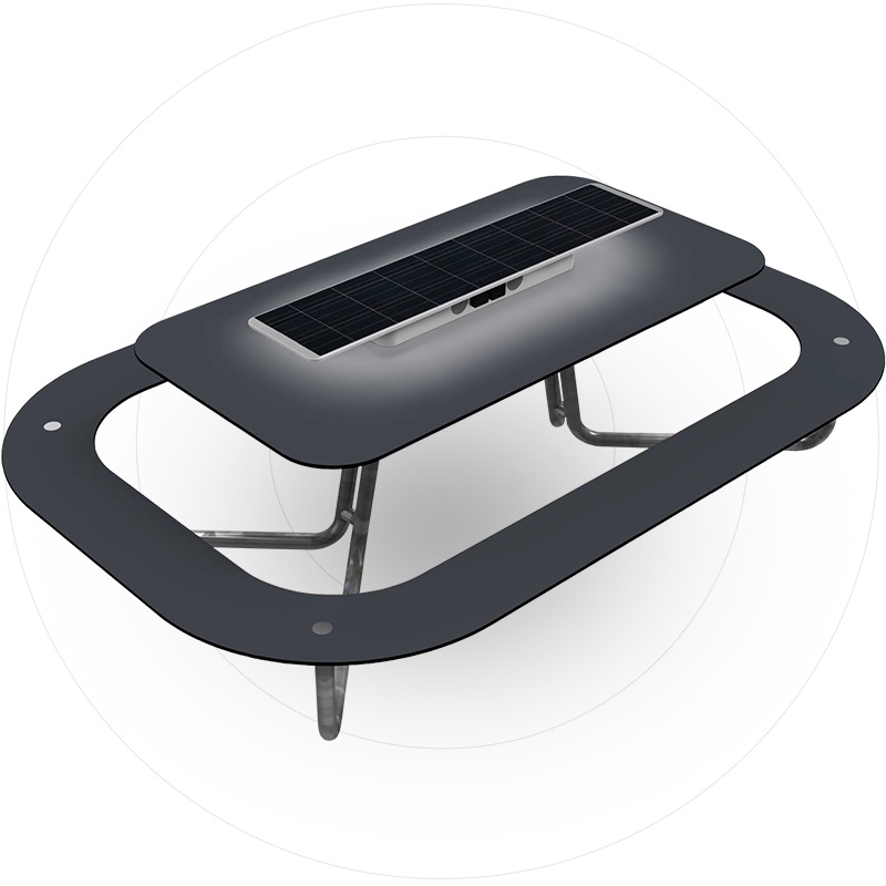 Solar-Powered Furniture by Metsolar