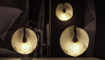 At IMM Cologne 2018: Yoruba Rose and Moonati by Ingo Maurer