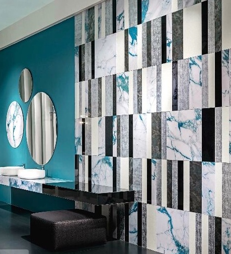 At KBIS 2018: Electric Marble by Sicis