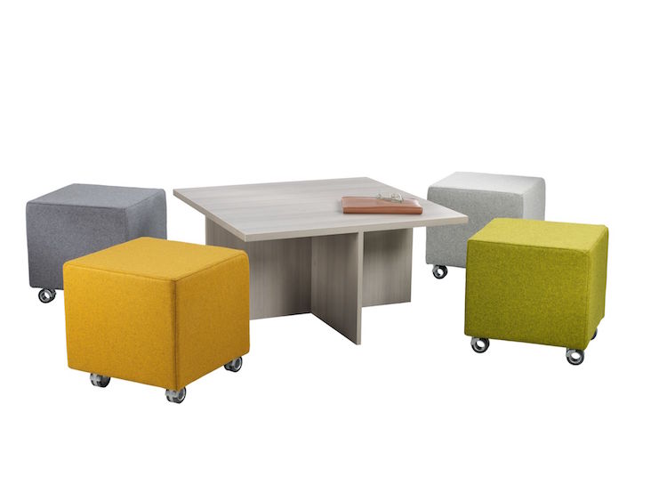 Volker Cubes and Table by AIS Volker Cubes and Table by AIS