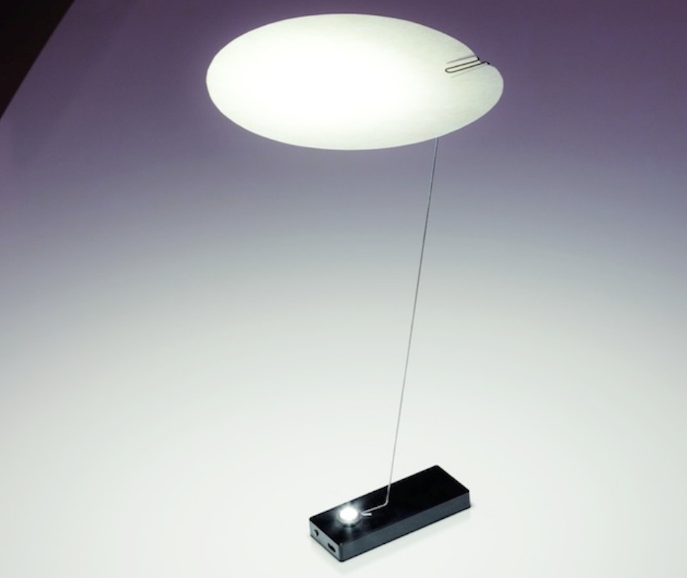 At Salone del Mobile 2018:  Axel Schmid's Koyoo Table Lamp for Ingo Maurer