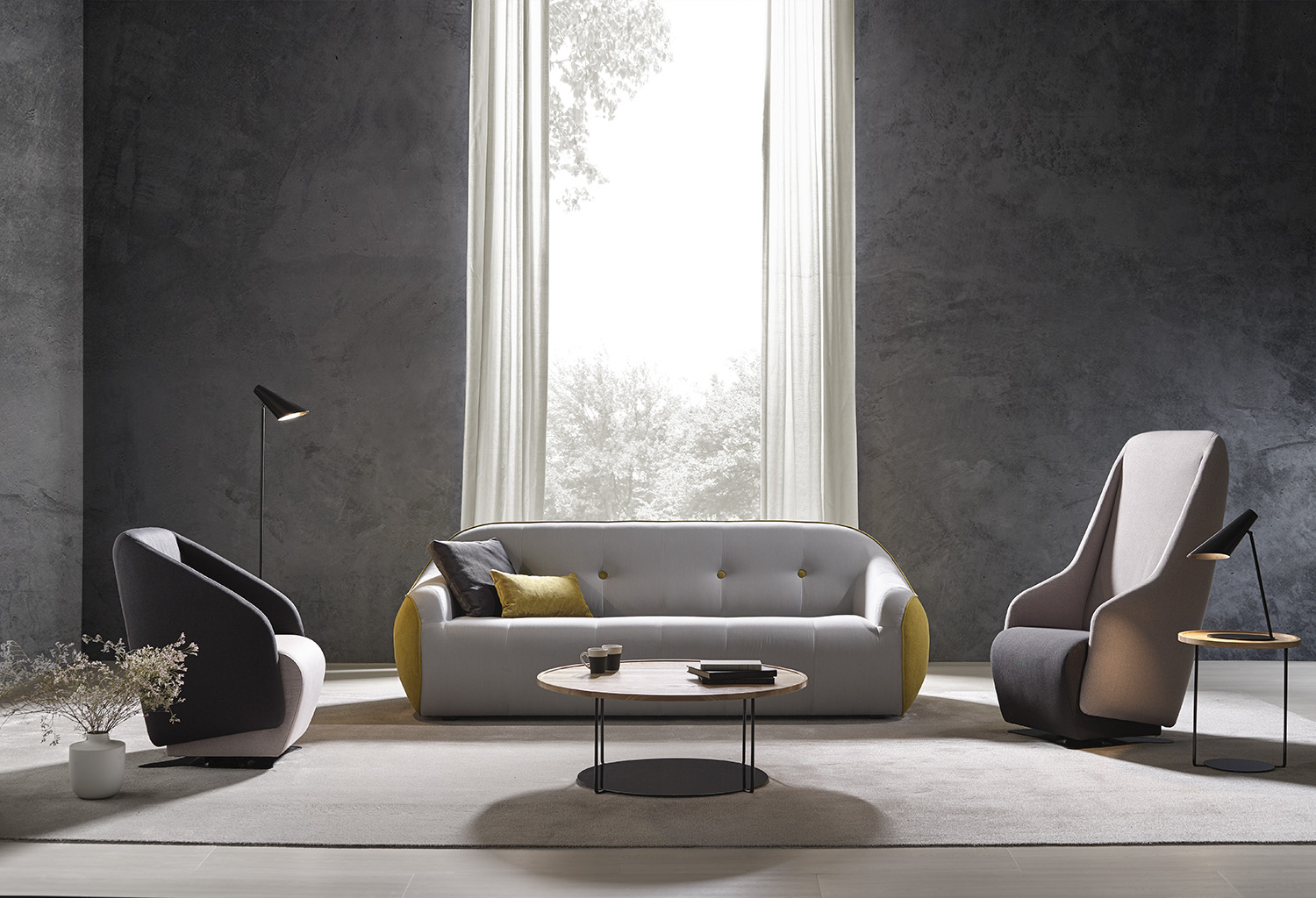 The Lily Armchair by Beltà and Frajumar