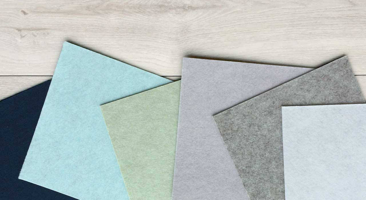 Unika Vaev's Ecoustic Line of Felt-Faced Panels
