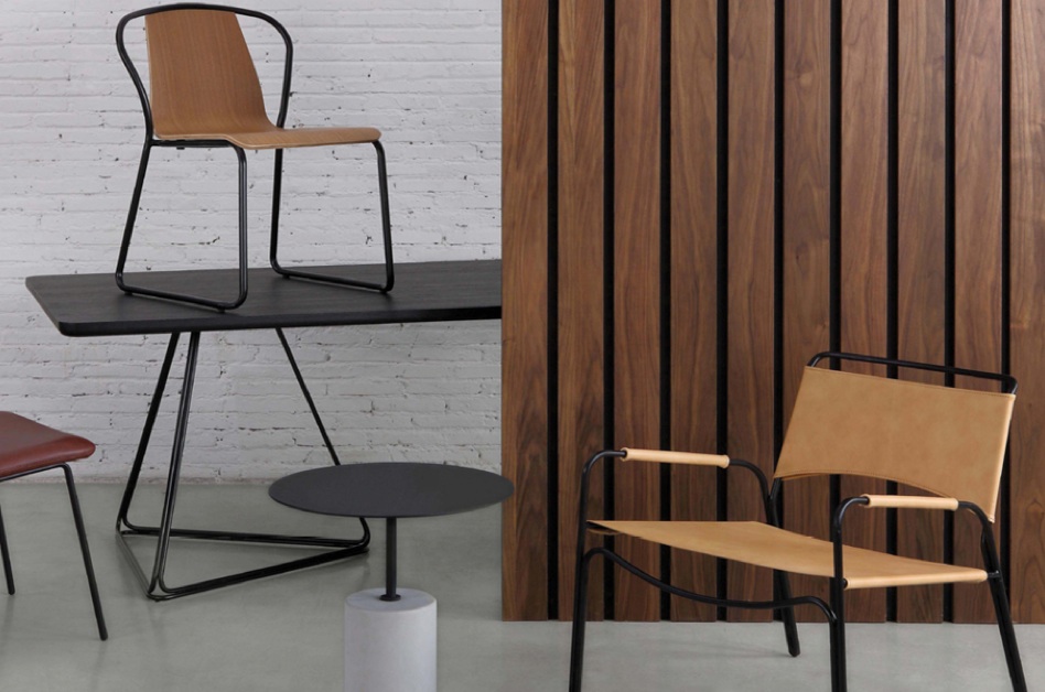 At ICFF 2018: Nuans Sling Chair and Trace Lounge
