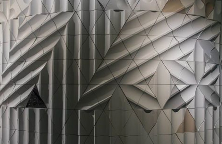 Flutes and Reeds: Unique Cast Concrete Tiles