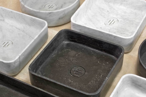 Contour Vessel Sinks by Stone Forest