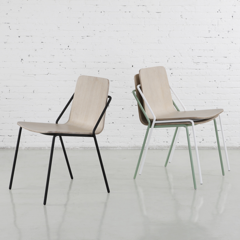 At ICFF 2018: Nuans Sling Chair and Trace Lounge