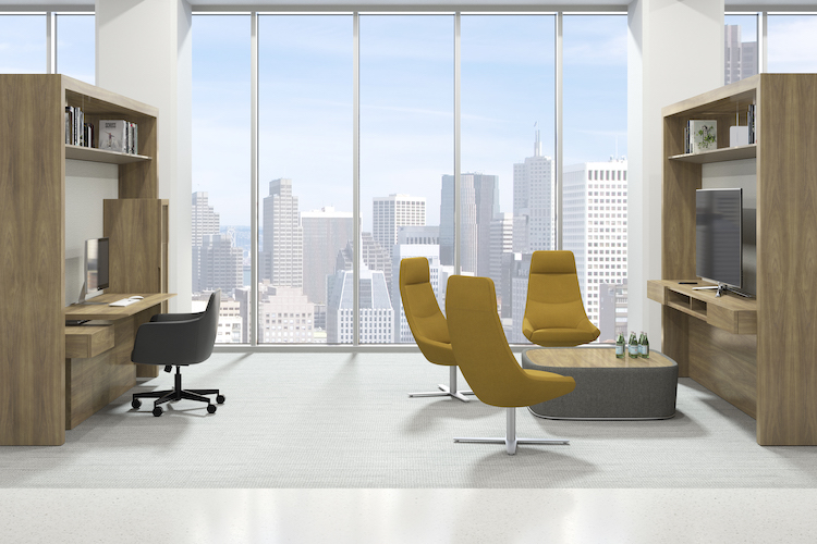At NeoCon 2018: FrameWork by Decca Contract