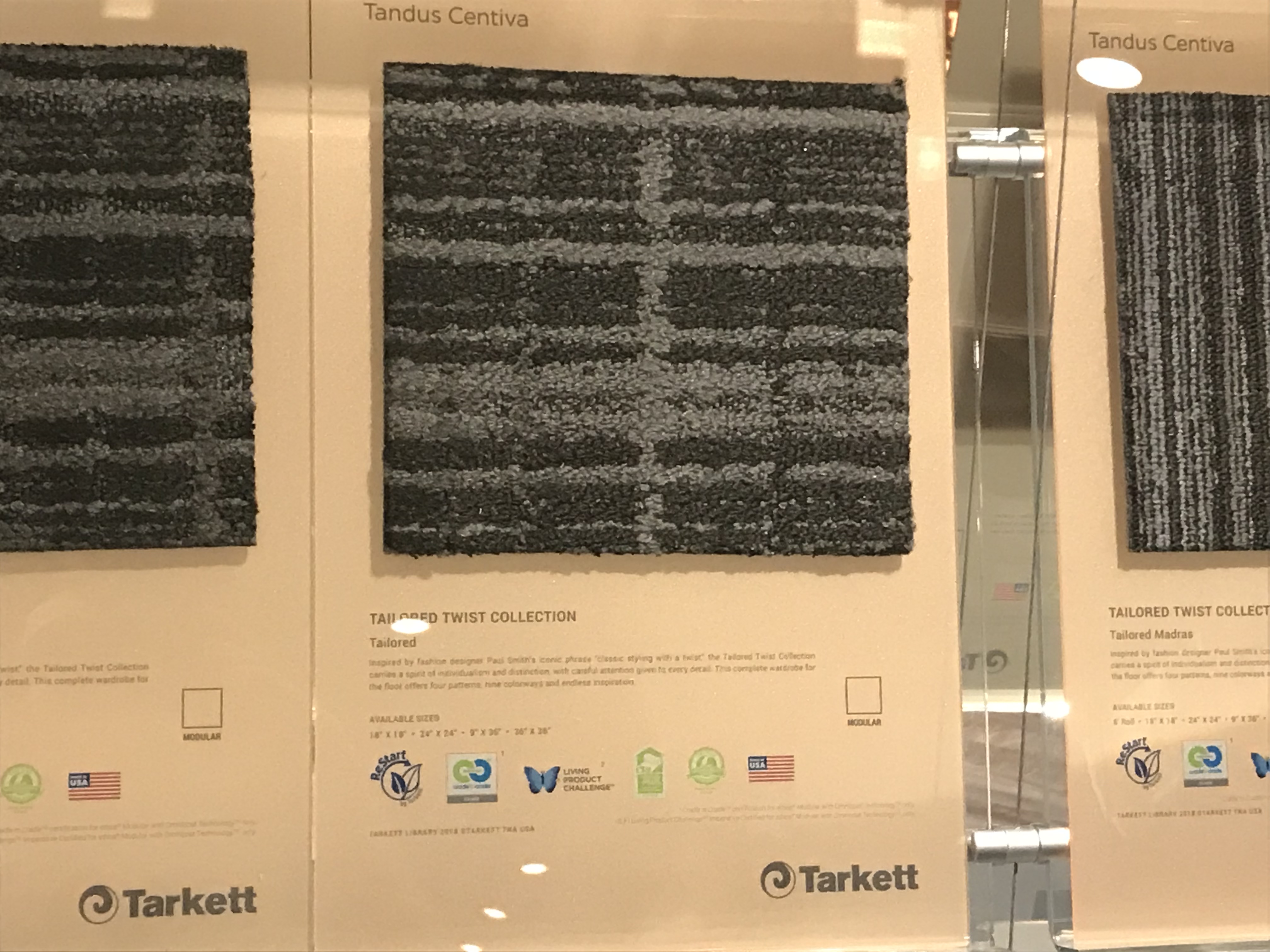 At NeoCon 2018: Tarkett's Clever Twist on Modular Carpet