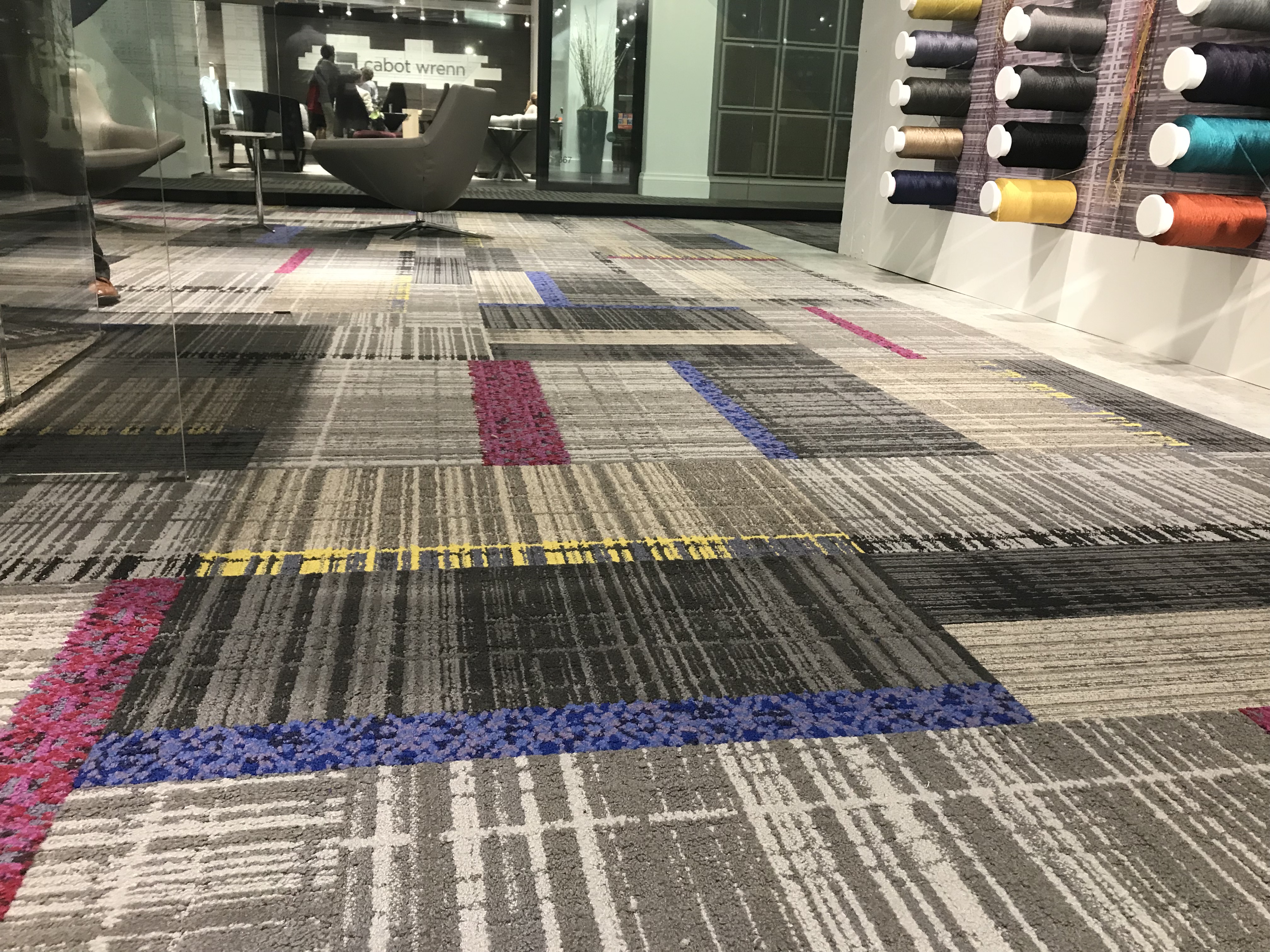 At NeoCon 2018: Tarkett's Clever Twist on Modular Carpet