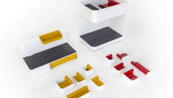 At NeoCon 2018: tn Desktop Accessories & Personal Storage by Teknion