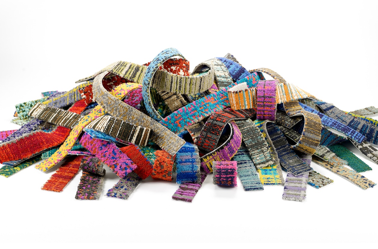 At NeoCon 2018: Tarkett's Clever Twist on Modular Carpet