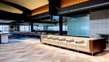 Connectrac's Under-Carpet Wireway Powers-Up Airports