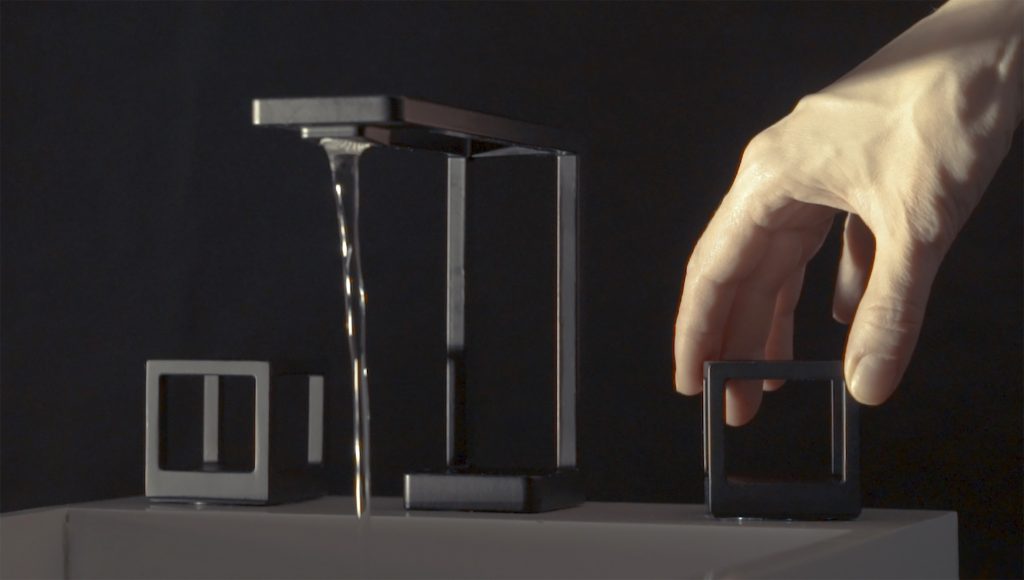 Kallista's Futuristic Grid Faucet