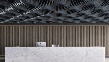 Ecoustic Sculpt Ceiling Tiles from Unika Vaev