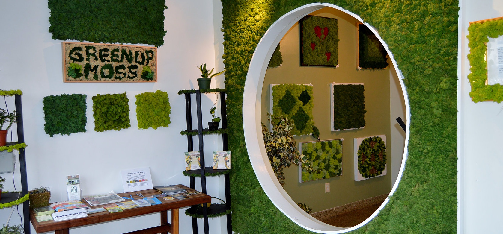 Green Moss Panels by Green Up