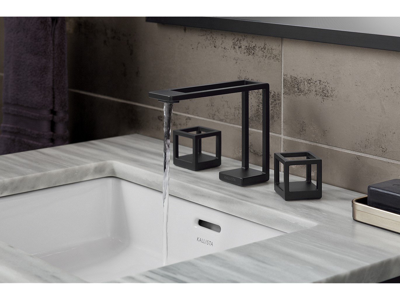 Kallista's Futuristic Grid Faucet