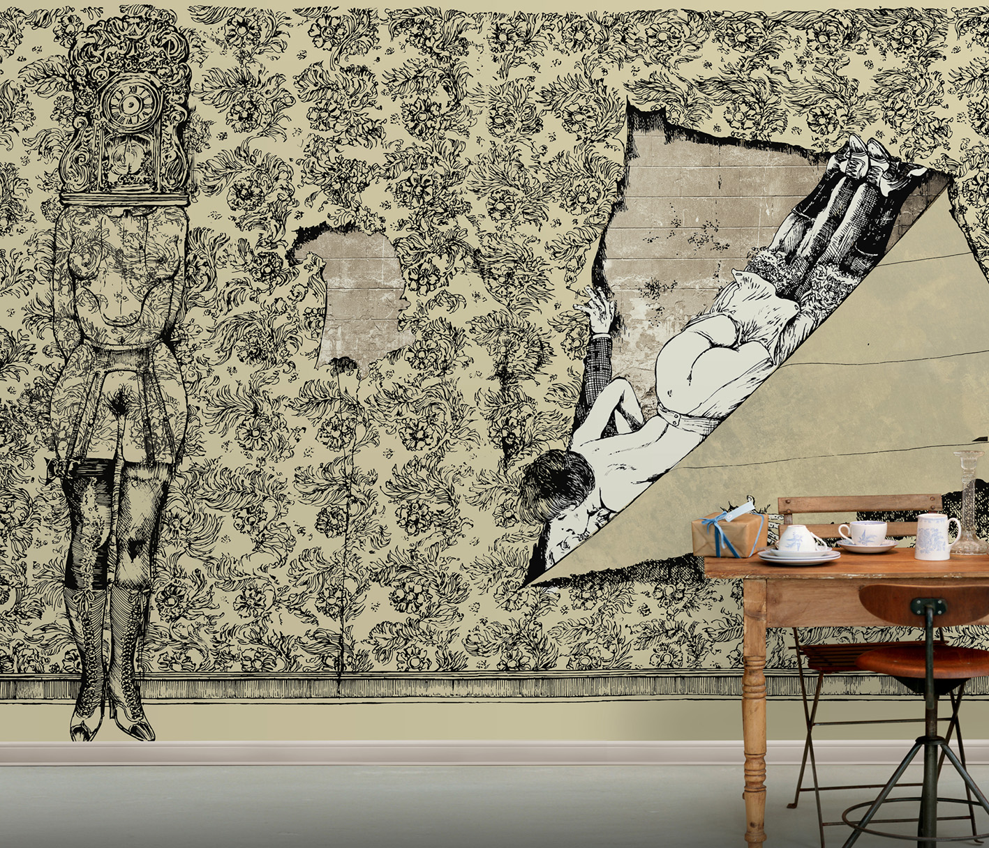 An Eco-Wise Surface Solution from Wallpepper