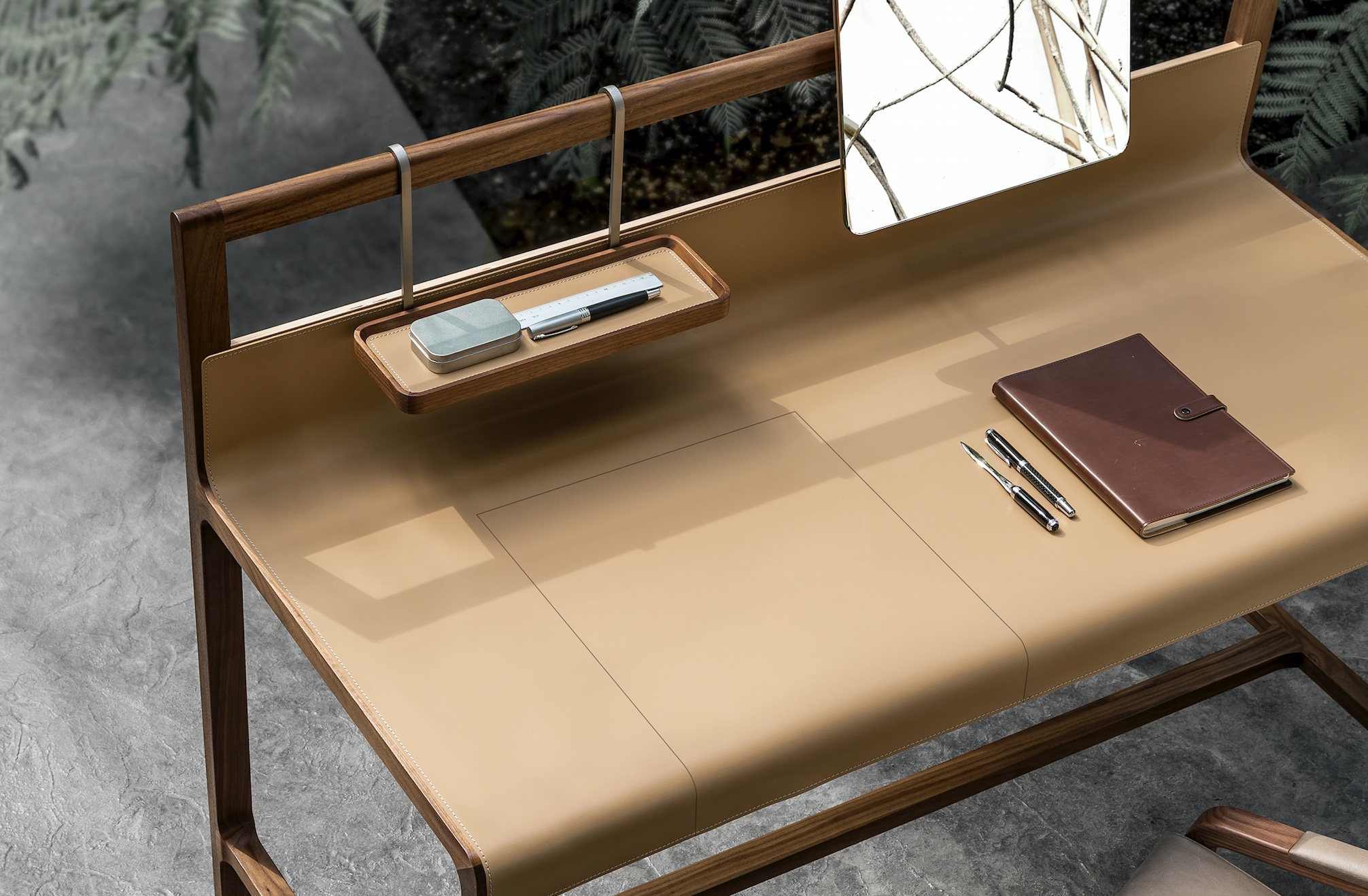 Alivar's Scribe Desk and Ester Chair