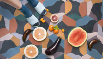 Fruit Salad Tile Series by Juju Papers