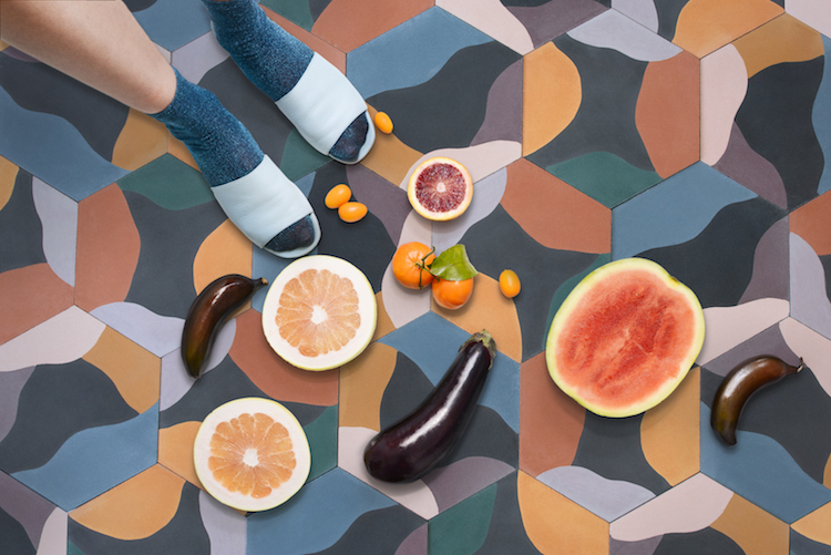 Fruit Salad Tile Series by Juju Papers Fruit Salad Tile Series by Juju Papers