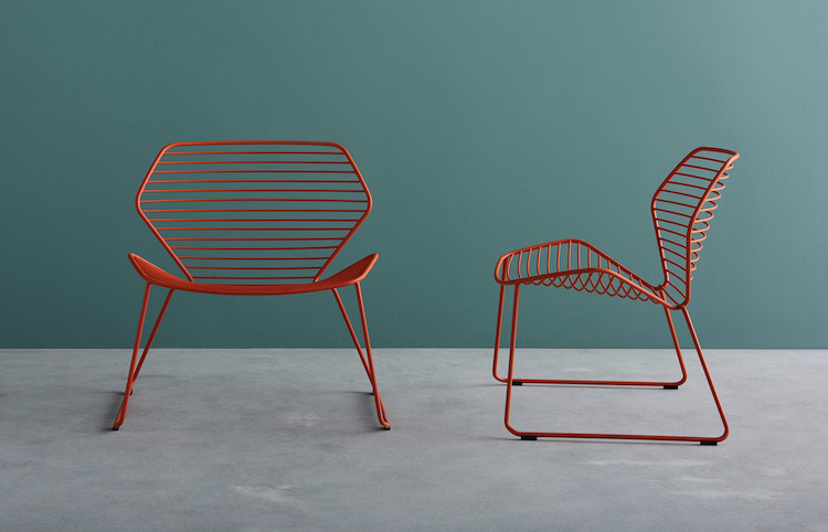 Gingko Wire Lounge by Davis Furniture