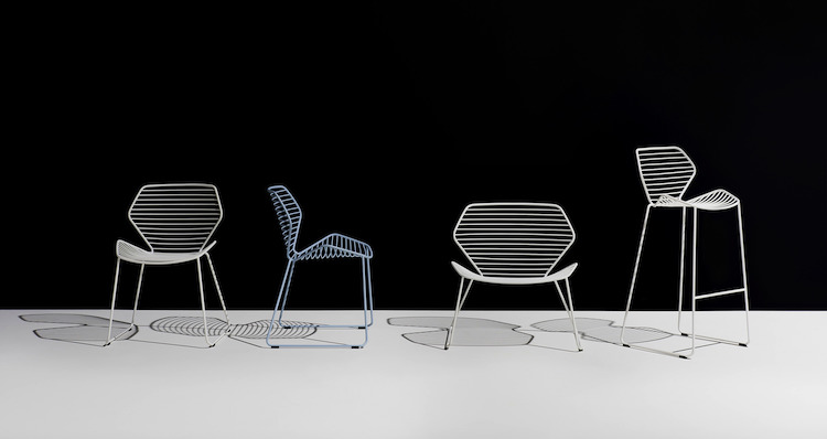 Gingko Wire Lounge by Davis Furniture