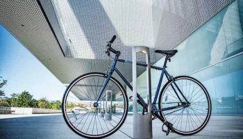 Reeder Illuminated Bike Rack by Landscape Forms