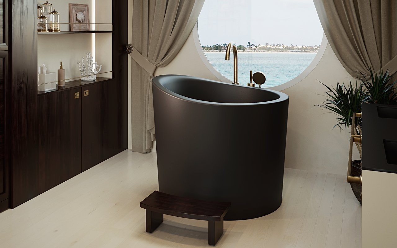 Beautiful Japanese Style Bathing from Aquatica