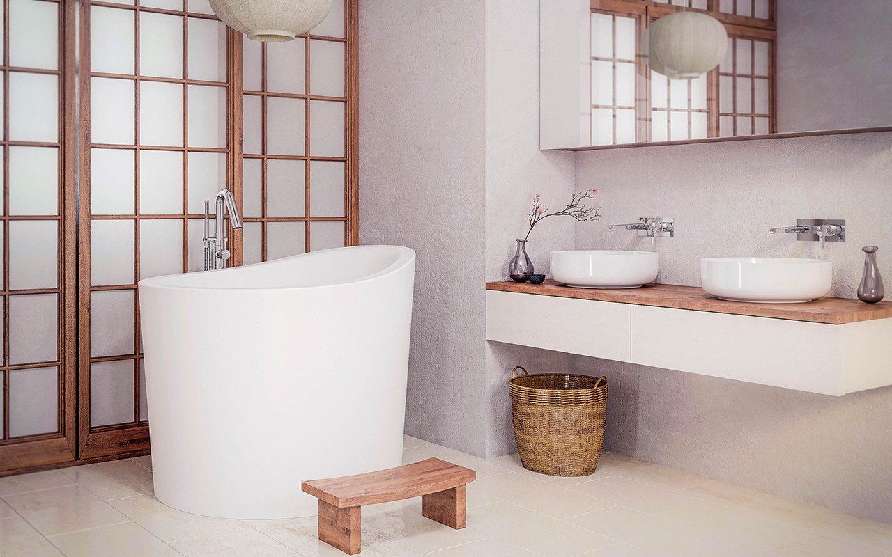 Beautiful Japanese Style Bathing from Aquatica