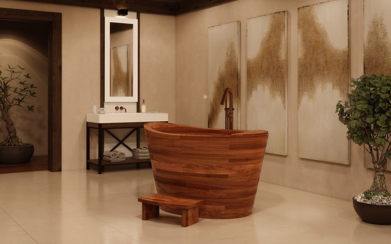 Beautiful Japanese Style Bathing from Aquatica