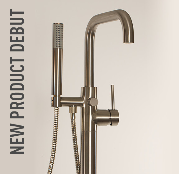 East Square Tub Filler by Newport Brass East Square Tub Filler by Newport Brass