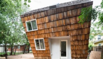 Awesome Austin Guesthouse has Sloping Walls