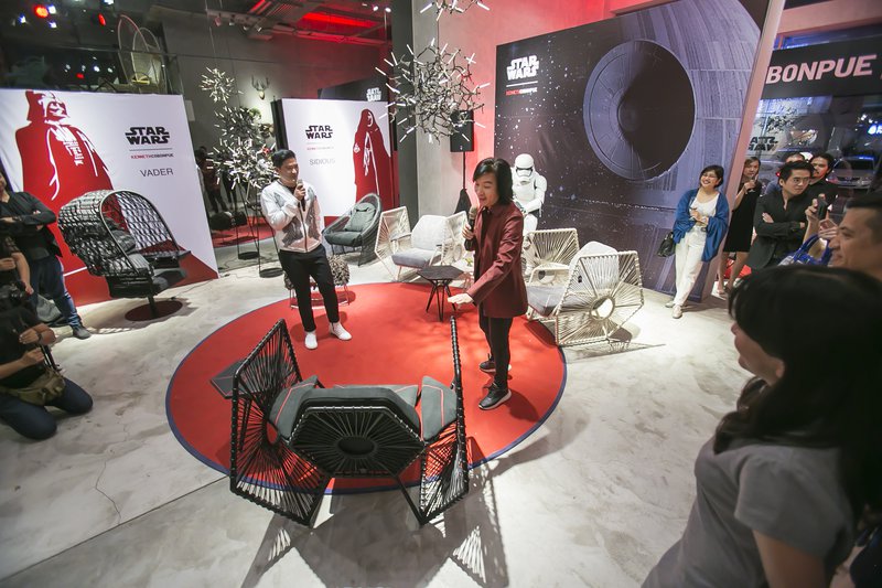 presenting Star Wars Line of furniture by Kenneth Cobonpue